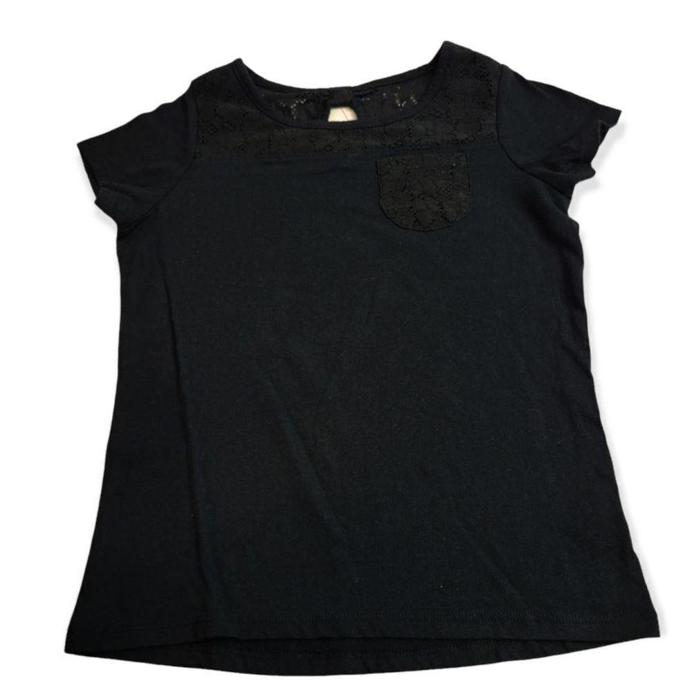 Garanimals black shirt with lace 8